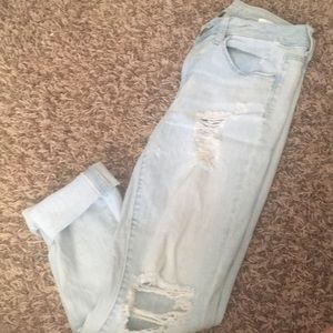 American eagle ripped jeans